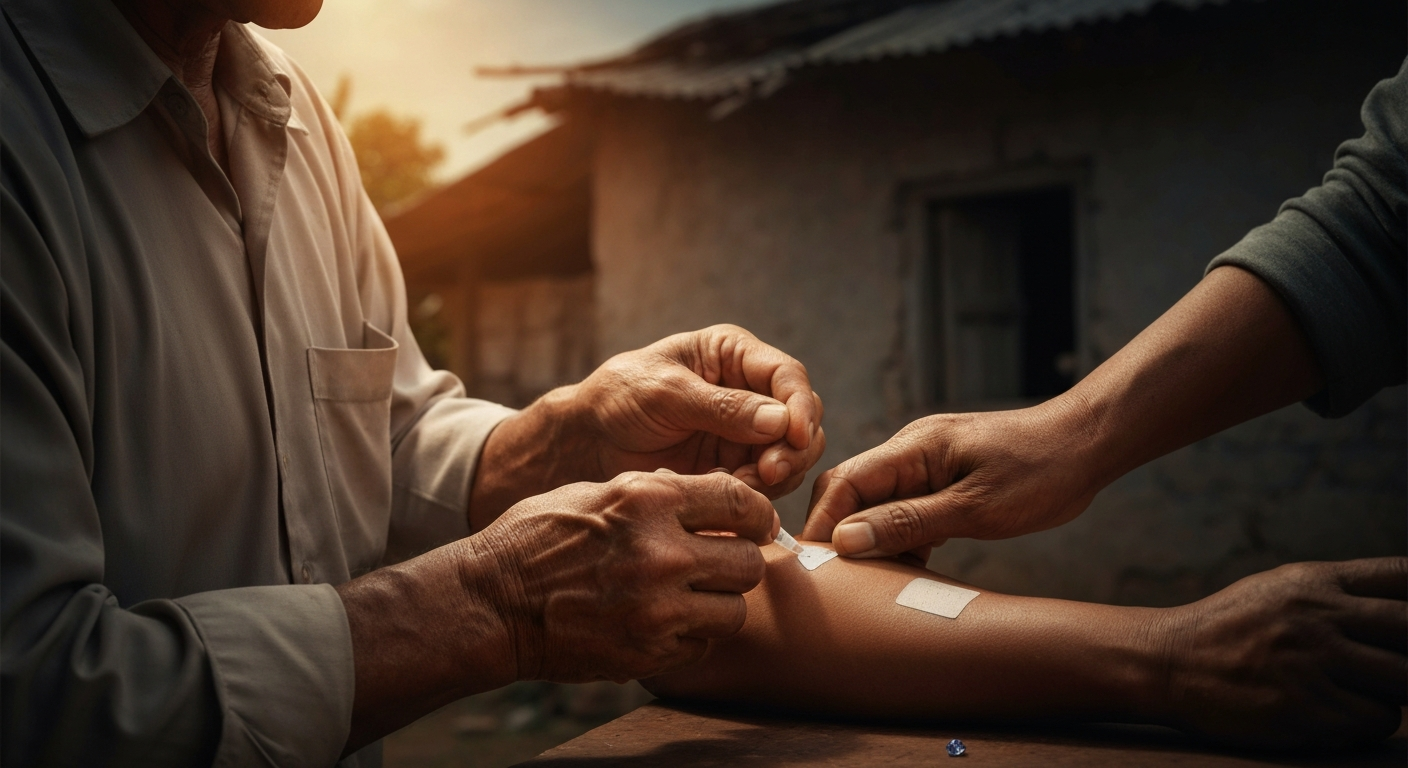 Tiny Needles May Quietly Stop Skin Disease