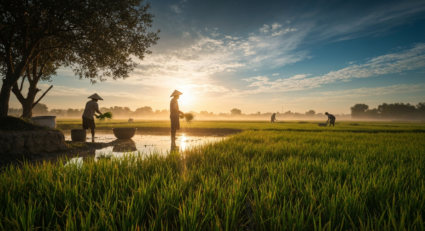 Your Rice Might Secretly Kill Weeds